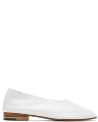 Martiniano White Glove Slippers