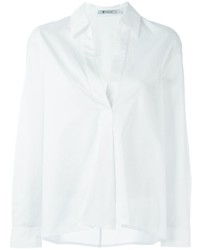 Alexander Wang T By Front Pleat Blouse