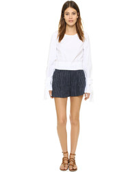 3.1 Phillip Lim Blouse With Open Seam Sleeves