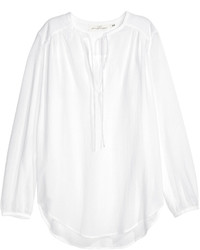 H&M Blouse With Tie