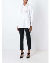 Ermanno Scervino Floral Embroidery Shirt