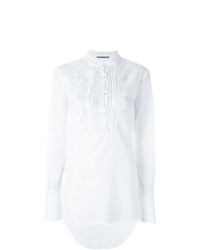 Ermanno Scervino Floral Embroidery Shirt