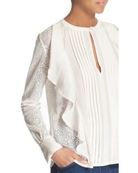 See by Chloe Lace Ruffle Blouse