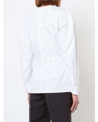 Derek Lam Long Sleeve Top With Cut Out Detail