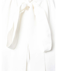 MSGM Long Sleeved Bow Blouse