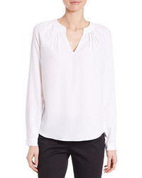 Lord & Taylor Pleated Blouse