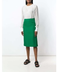 Sportmax Ribbed Cuff Blouse