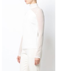 Sally Lapointe Sheer Panelled Blouse