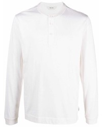 Z Zegna Buttoned Long Sleeve T Shirt