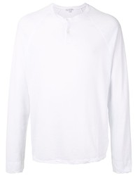 James Perse Dry Touch Long Sleeved Henley
