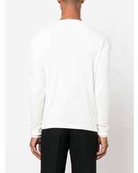 Tom Ford Long Sleeve Front Buttoned T Shirt