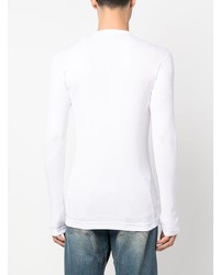 Dolce & Gabbana Long Sleeve Henley T Shirt