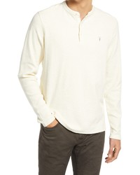 AllSaints Muse Long Sleeve Henley T Shirt