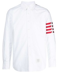 Thom Browne 4 Bar Stripe Long Sleeve Shirt