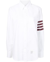 Thom Browne 4 Bar Stripe Sleeve Shirt