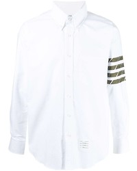 Thom Browne 4 Bar Stripe Sleeve Shirt