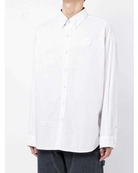 AAPE BY A BATHING APE Aape By A Bathing Ape Logo Patch Button Up Shirt