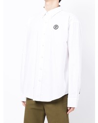 AAPE BY A BATHING APE Aape By A Bathing Ape Logo Patch Cotton Shirt