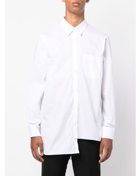 Lanvin Asymmetric Cotton Shirt
