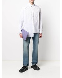 Lanvin Asymmetric Hem Cotton Shirt