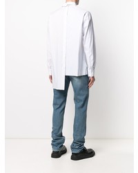 Lanvin Asymmetric Hem Cotton Shirt