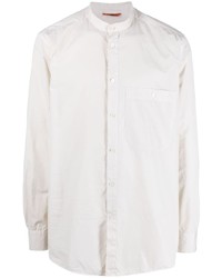 Barena Band Collar Cotton Shirt