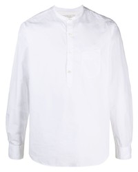 Officine Generale Band Collar Shirt