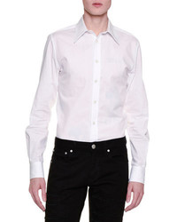 Alexander McQueen Basic Long Sleeve Sport Shirt White