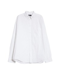 Balenciaga Basic White Shirt At Nordstrom