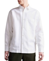 Ted Baker London Belvue Button Up Shirt In White At Nordstrom