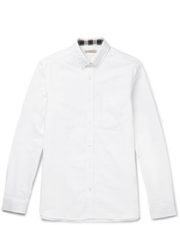 Burberry Brit Button Down Collar Cotton Shirt