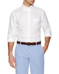 Brooks Brothers Linen Solid Sportshirt