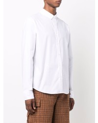 Kenzo Button Collar Cotton Shirt