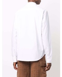 Kenzo Button Collar Cotton Shirt
