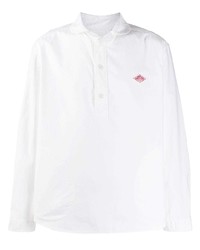 Danton Button Collar Logo Shirt