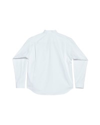 Balenciaga Button Collar Long Sleeve Shirt