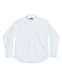 Balenciaga Button Collar Long Sleeve Shirt