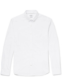 Brunello Cucinelli Button Down Collar Cotton Piqu Shirt