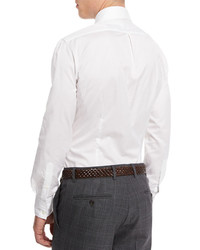 Brunello Cucinelli Button Down Slim Spread Collar Shirt
