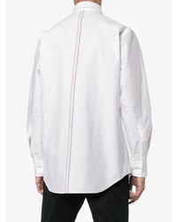 Thom Browne Buttoned Collar Fitted Shirt