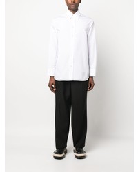 Jil Sander Buttoned Long Sleeve Cotton Shirt