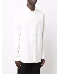 Tom Wood Buttoned Up Jacquard Shirt