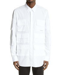 Givenchy Casual Fit Button Up Shirt