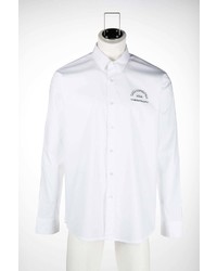Karl Lagerfeld Casual Logo Embossed Cotton Shirt
