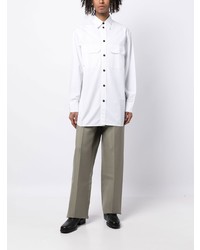 Jil Sander Chest Flap Pocket Button Shirt
