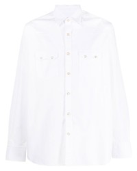 Lardini Chest Pocket Cotton Shirt