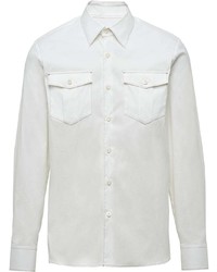 Prada Chest Pockets Buttoned Shirt