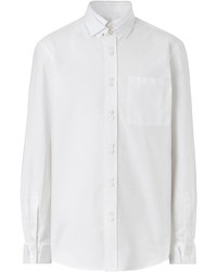 Burberry Classic Fit Detachable Collar Cotton Shirt