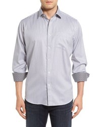 Bugatchi Classic Fit Dobby Sport Shirt