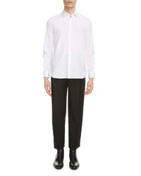 Saint Laurent Classic White Cotton Button Up Shirt